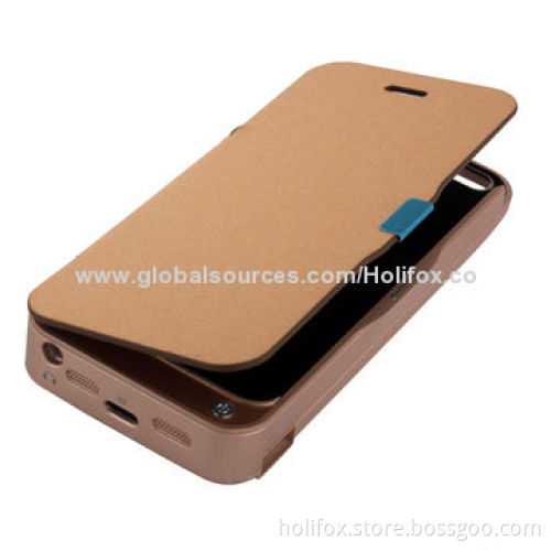 Backup battery case for iPhone, 5,4200mAh, with extra USB output